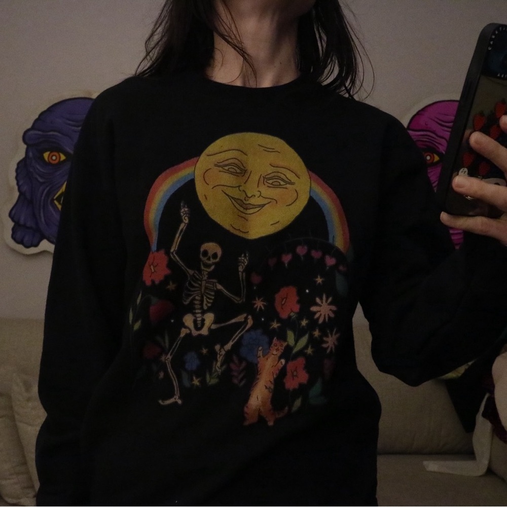 Interesting Etsy sweatshirt - Picture 2 of 2